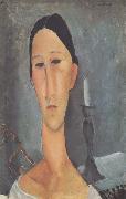 Amedeo Modigliani Hanka Zborowska au bougeoir (mk38) Germany oil painting artist